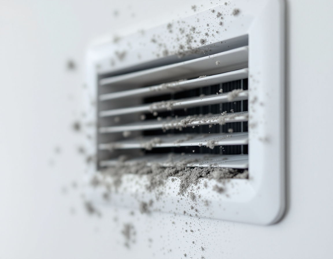 Dust from your vents